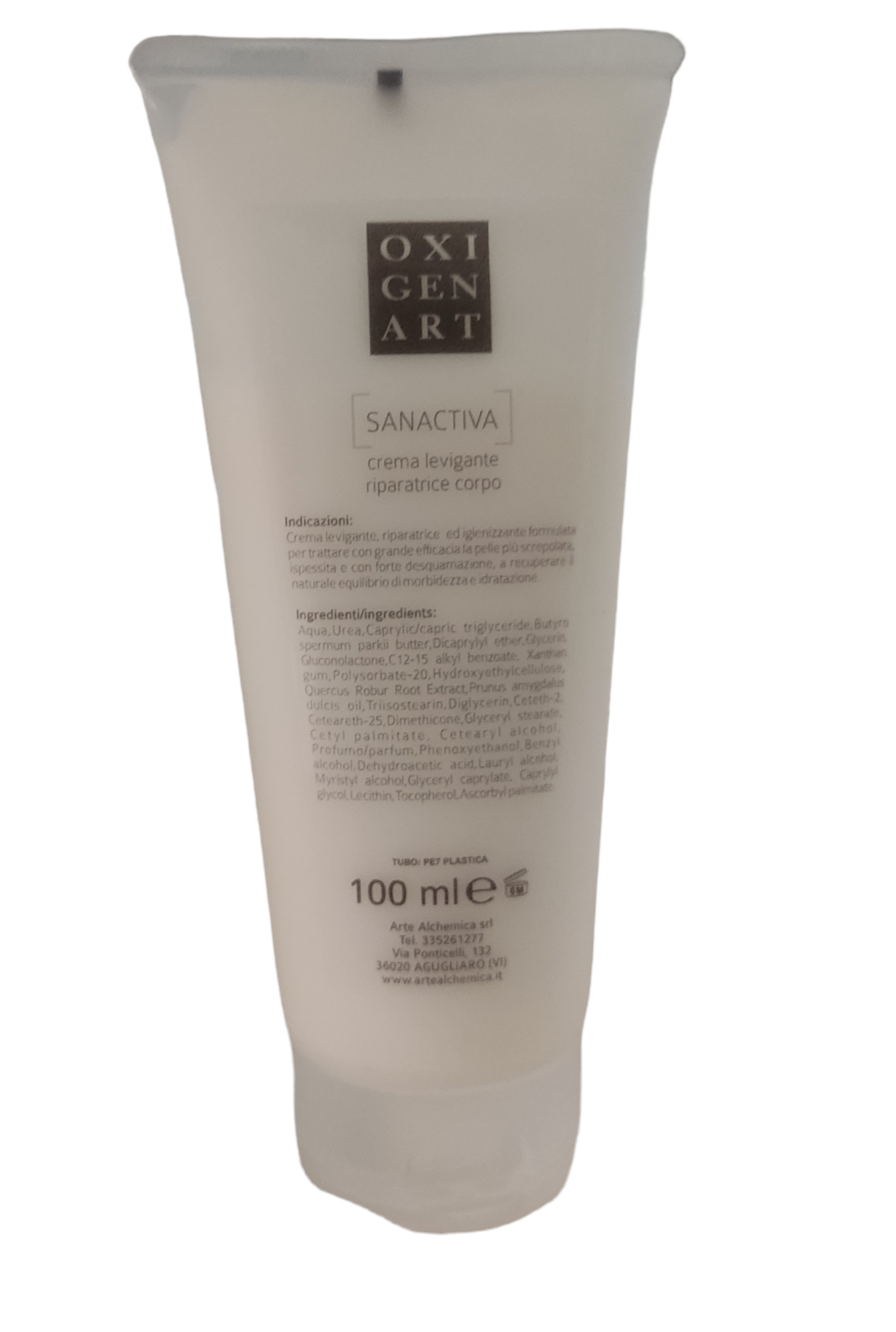 SANACTIVA Crema levigante e riparatrice corpo